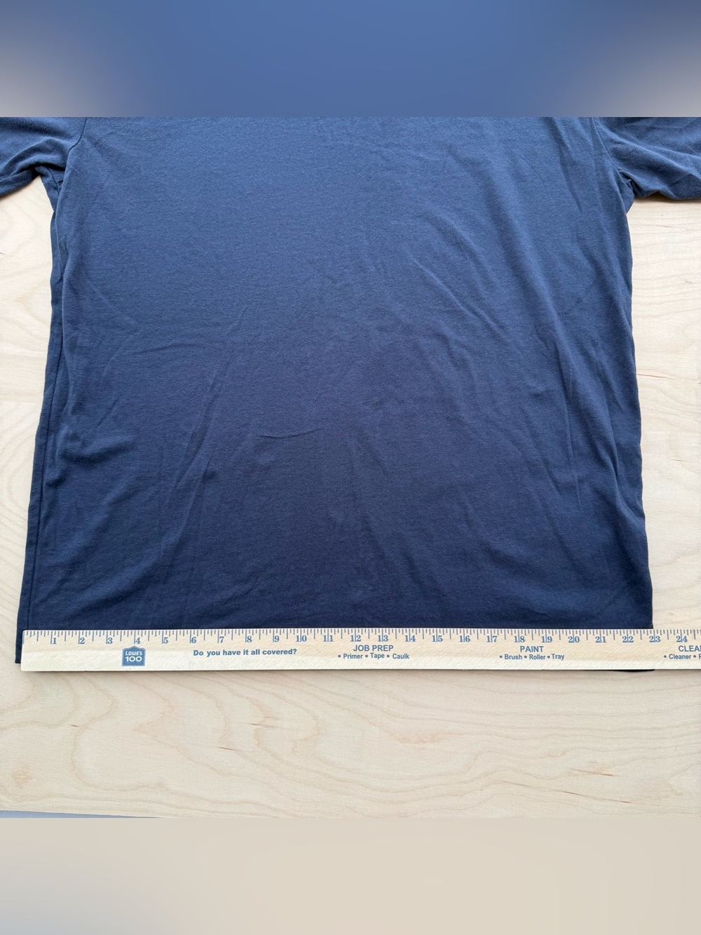 True Classic Navy Blue Crew Neck T-shirt Men's Size XL Soft Essential Tee - Picture 6 of 7